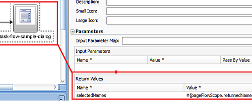 Mapping the Return Values in a TF Call